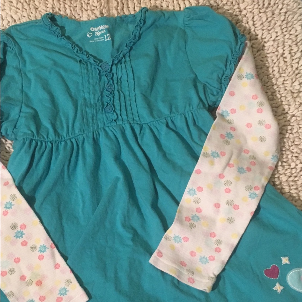 Oshkosh girls long sleeve shirt